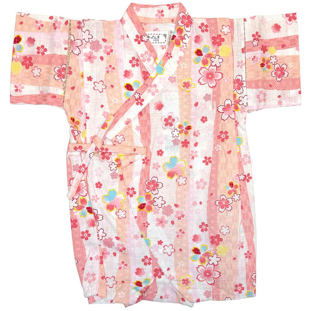 甚平包屁衣-粉色