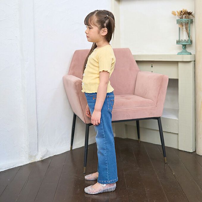 日本 Lycee mine - 可愛女孩蝴蝶結針織短袖上衣-灰