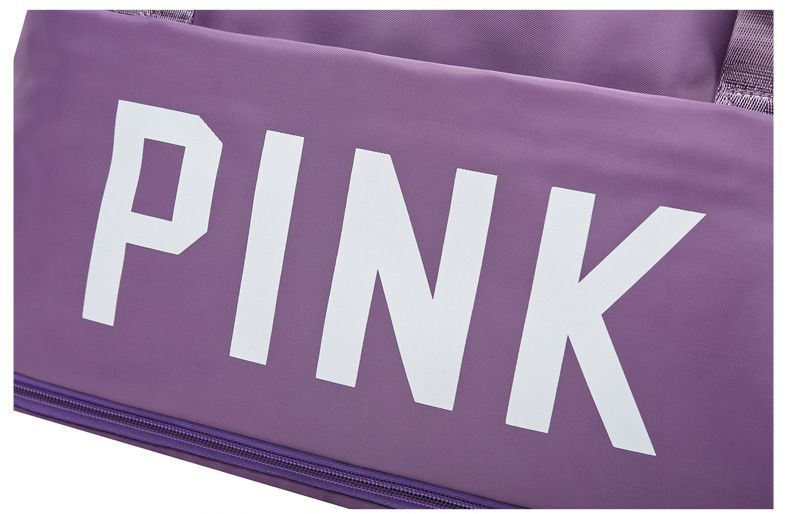 大容量可展開乾濕分離旅行運動包-PINK-粉色