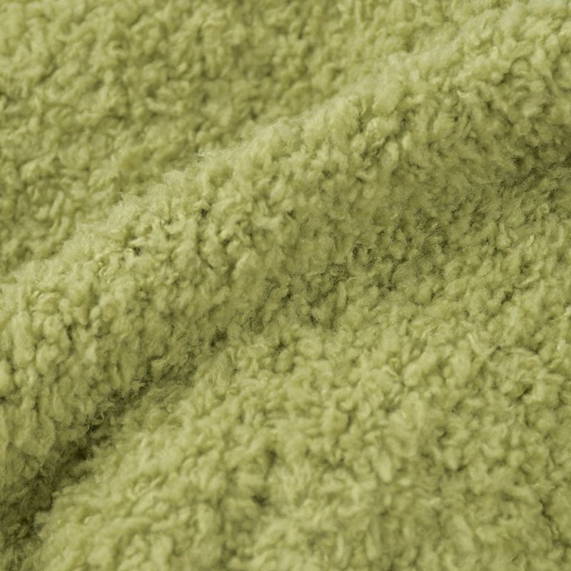 akachan honpo - 毛茸茸尖尖針織帽-恐龍-綠色