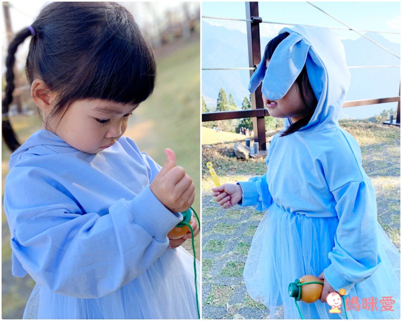 百穿不膩出門首選！超萌兔耳帽T網紗洋裝