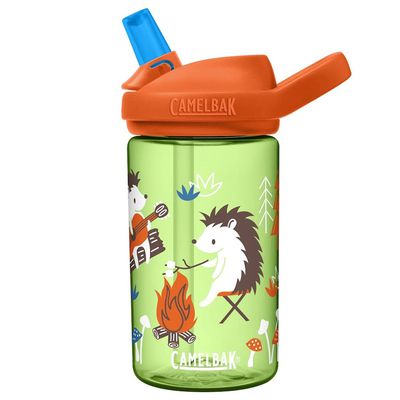 CamelBak - EDDY+ 兒童吸管運動水瓶-露營刺蝟-400ml-專案