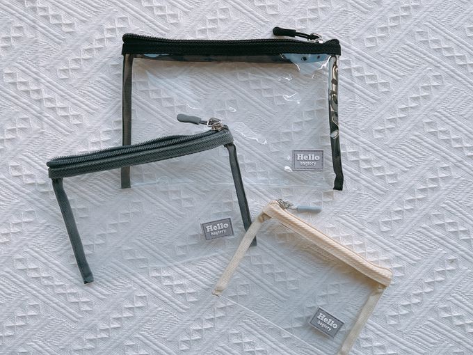 香港百寶袋王 Bagtory HK - Hello Mini 多用途迷你袋-黑+灰+米