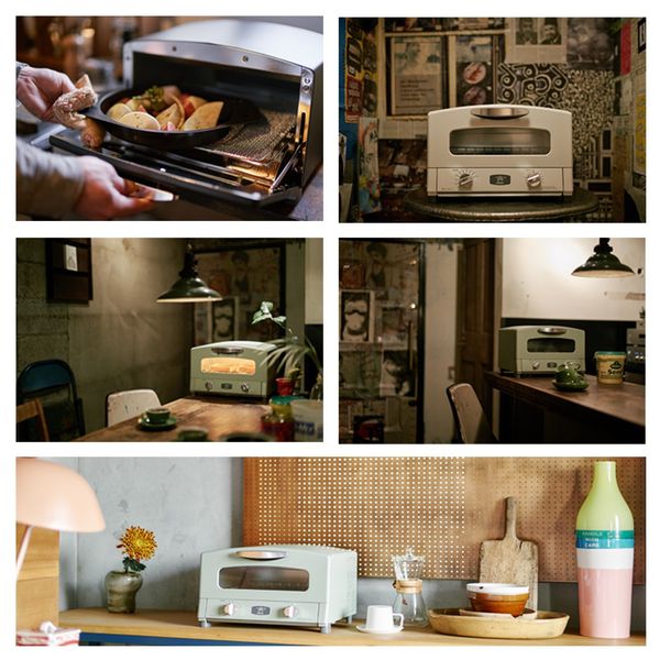 Sengoku 千石 阿拉丁「專利0.2秒瞬熱」復古多用途烤箱