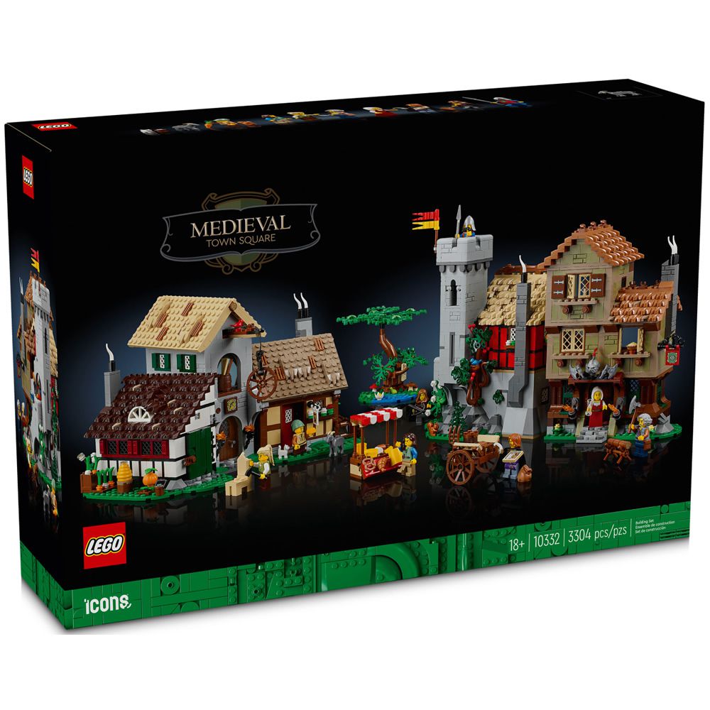 樂高 LEGO - LT10332 Loop Coaster Icons系列2024- Medieval Town Squar