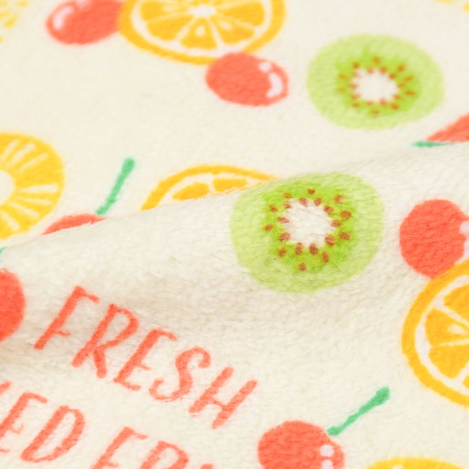 akachan honpo - 小方巾5條組-水果 (15×15cm)