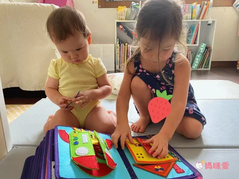 職能治療師推薦【MY FIRST BOOK】蒙特梭利手工布書