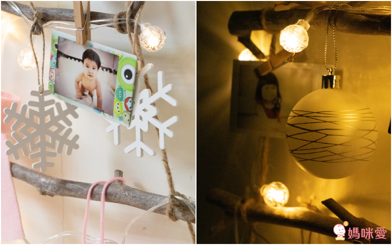 韓國 Bebe Deco - DIY聖誕樹/聖誕壁飾燈-天使羽翼 (樹高80cm，樹寬68cm，約0.6kg)