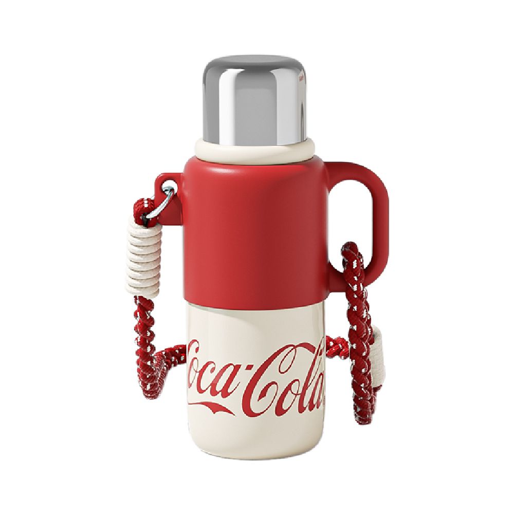 可口可樂 去野保溫壺-可樂紅-970ml