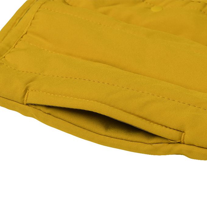 akachan honpo - 寬鬆夾克-超細纖維-黃色