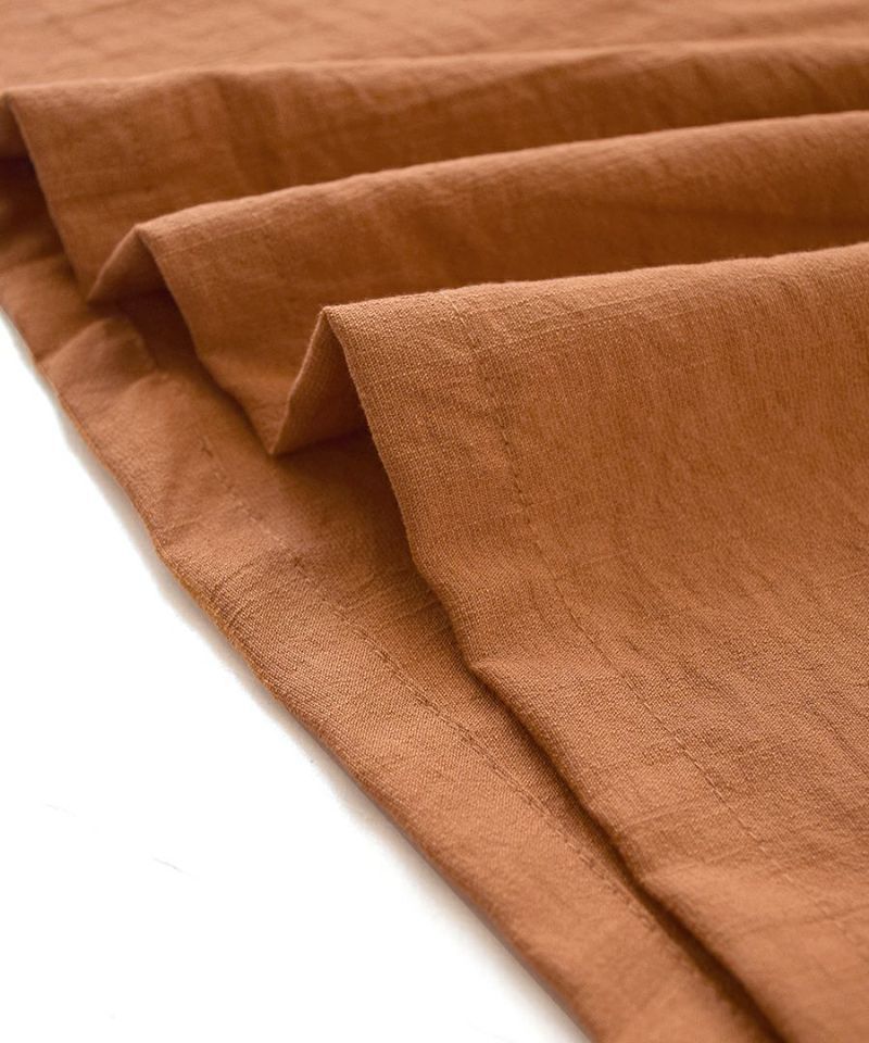 日本 zootie - 亞麻感俐落剪裁短袖洋裝-黑