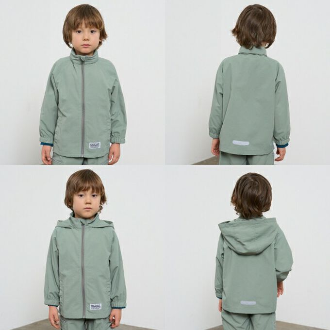 日本 b-ROOM - [品牌熱銷] 防潑水輕量派克風衣(帽可收)-薰衣草