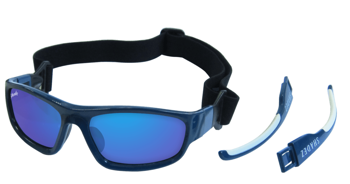 瑞士 SHADEZ - 兒童太陽眼鏡運動款-SHZ-SP06-黑色腕帶 (年齡7-15)