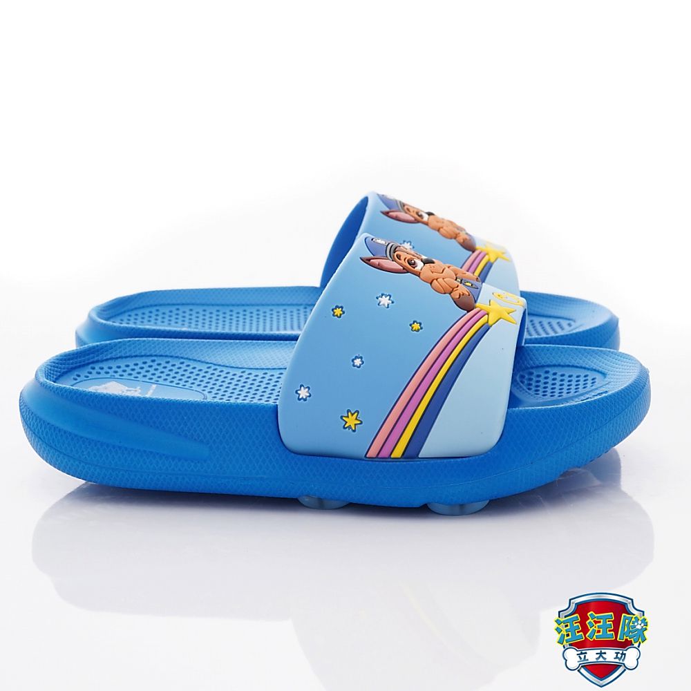 汪汪隊立大功 - 台灣製汪汪隊立大功輕量拖鞋(中小童段)-藍