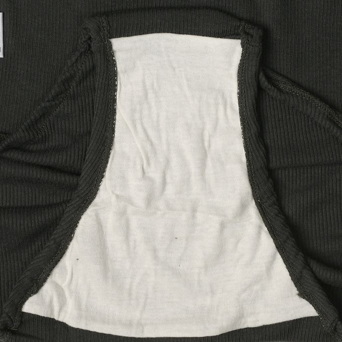 akachan honpo - 羅紋內褲3件組-附可調大小鬆緊帶-深灰色