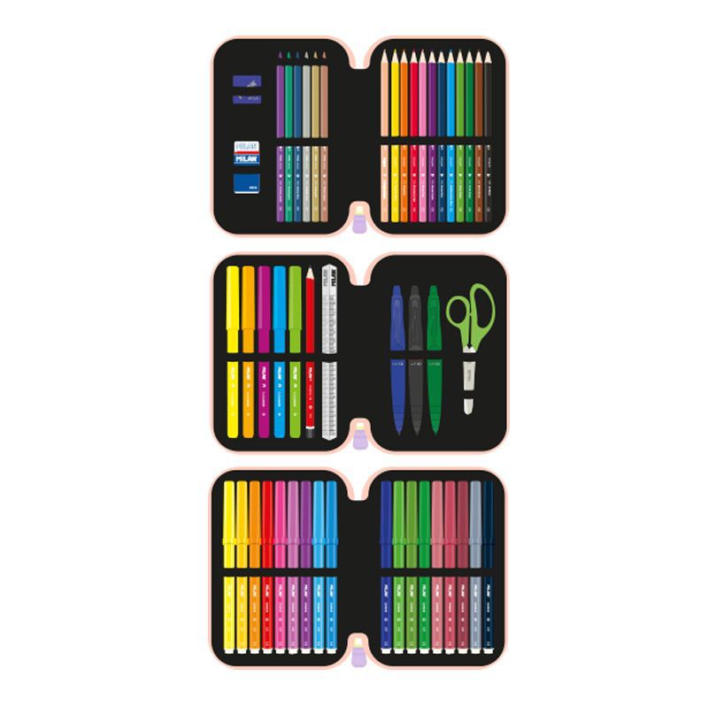 MILAN - 隨行畫筆袋著走_蜂鳥(3層式)