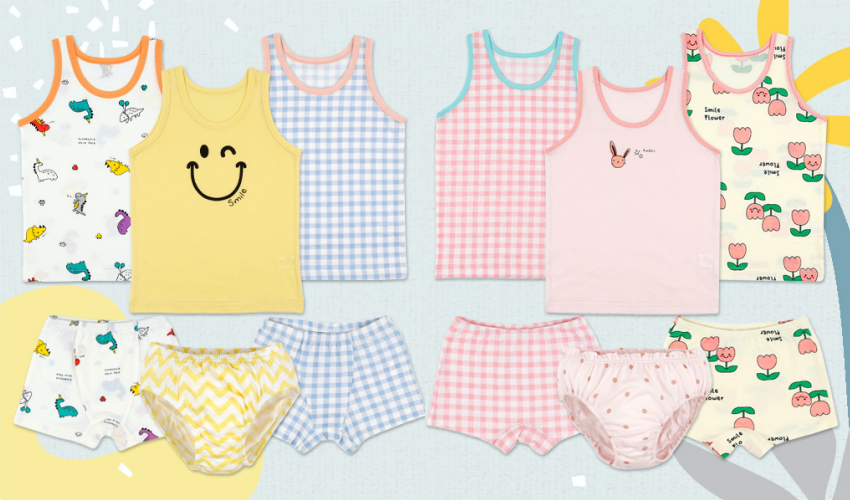 韓國 Maykids - 無螢光棉男寶內衣三入組-恐龍