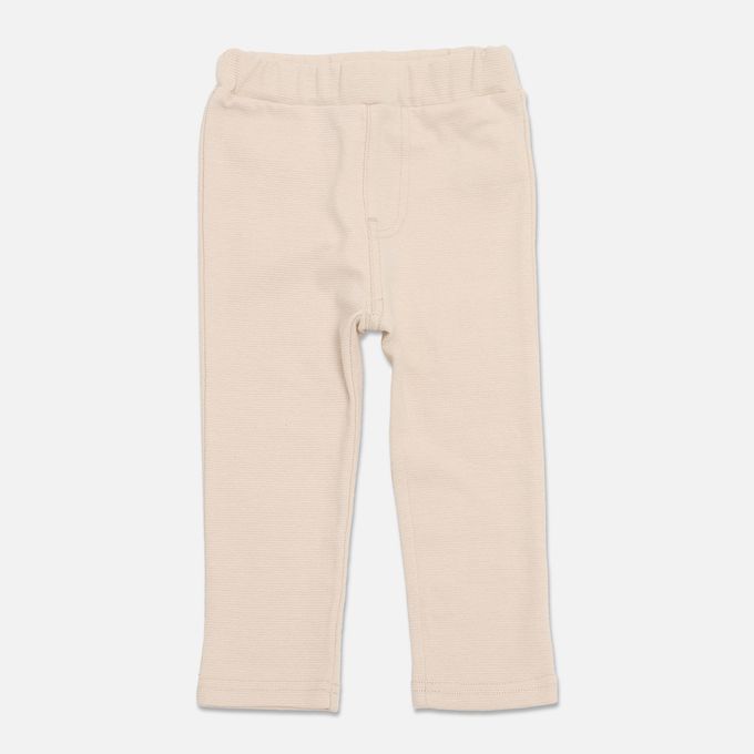 日本 Chil2 - 品牌熱銷 百搭彈力伸縮長褲-淺摩卡棕