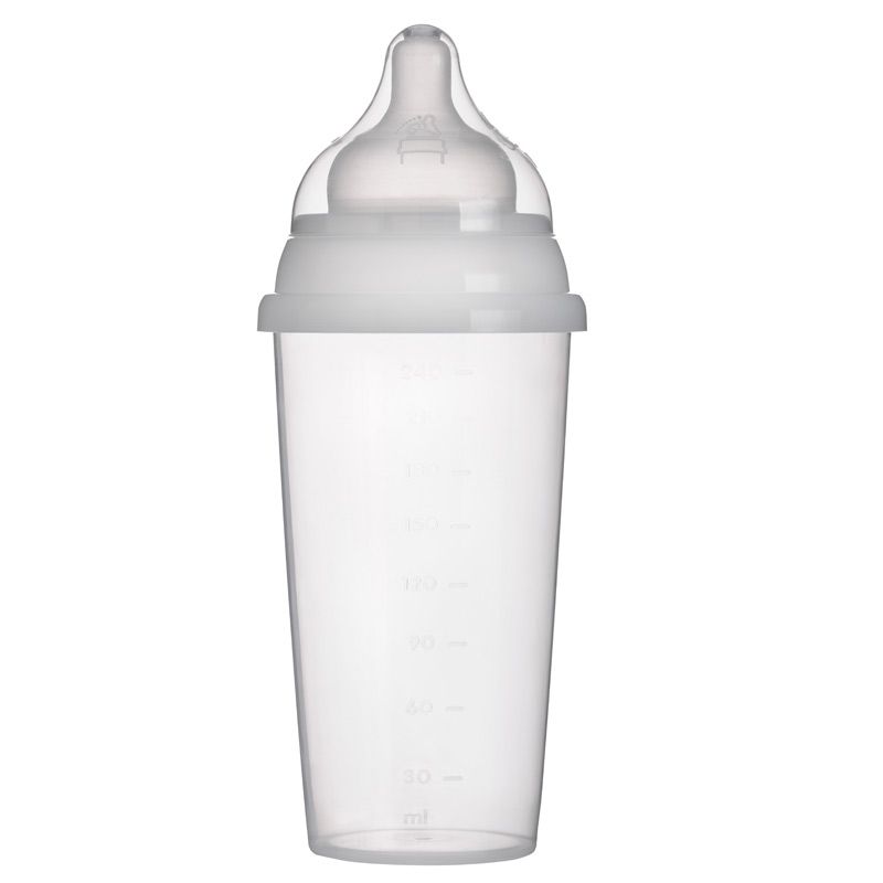 akachan honpo - 拋棄式奶瓶 steri bottle 2入-白色-最大盛裝容量：240ml