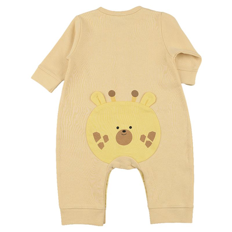 akachan honpo - 長袖兔裝-動物造型屁屁-象牙白色