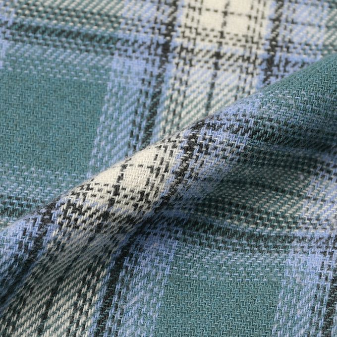 akachan honpo - 拼接休閒上衣-毛圈內裡-灰色