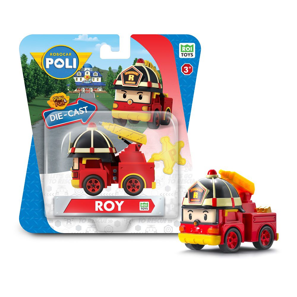 POLI 波力救援小英雄 - 合金車-羅伊