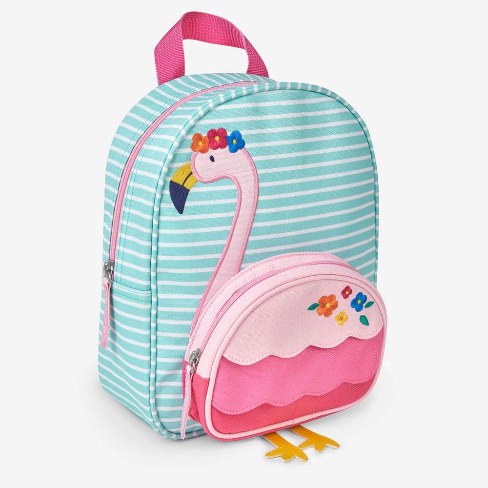 幼稚園/大童防潑水後背包 學生包 旅行包-火烈鳥