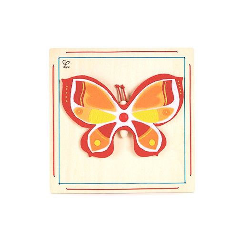 德國 Hape - 木製工藝系列-美麗蝴蝶