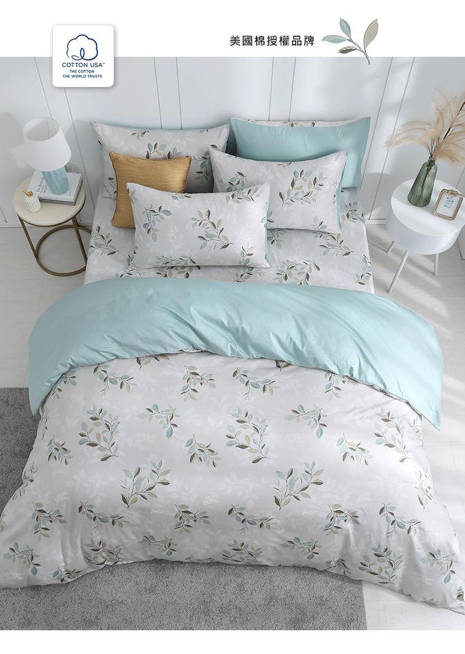 鴻宇 HongYew - 信封式枕套2入 300織美國棉-卡米拉