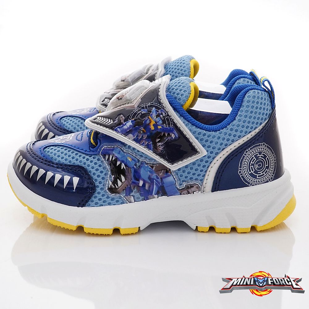迷你特工隊 - 卡通迷你特工隊電燈運動鞋(中小童段)-藍