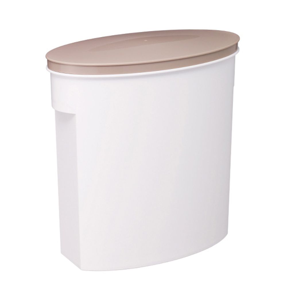 日本ISETO - 小家庭儲米桶附量杯-日系白 (寬15.5×深28.5×高28.5cm)