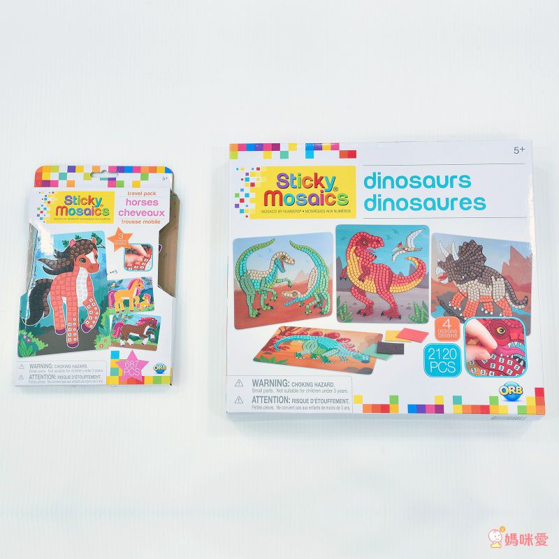 加拿大 Sticky Mosaics - 馬賽克拼貼-公主郊遊趣-2052 pcs