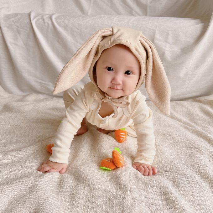 YOUrs - 純淨手繪連身衣-夢想兔