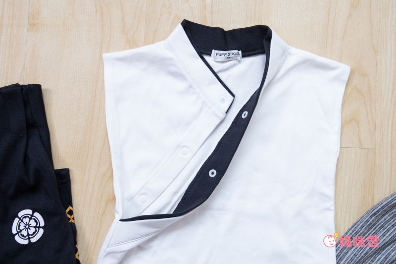 日本 Chil2 - 純棉日本傳統袴/和服(三件式)-黑