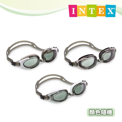 INTEX - 水大師運動型泳鏡 適14歲+ 顏色隨機出貨(55685)