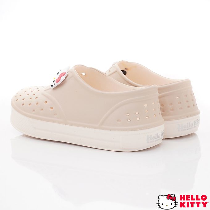 HELLO KITTY - HELLO KITTY超輕洞洞休閒款 823637奶茶(中小童段)-休閒鞋-奶茶
