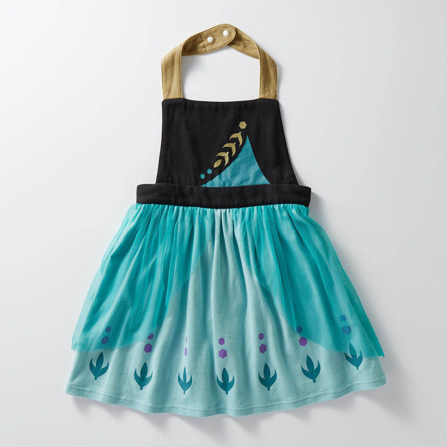 日本千趣會 - 公主圍裙式洋裝-卡通人物樂佩-粉紫