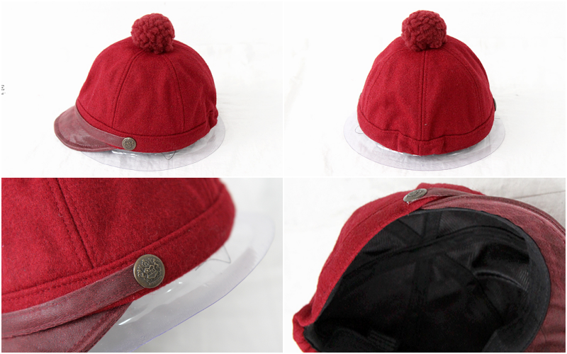 韓國 Babyblee - 復古風棒球帽-深灰