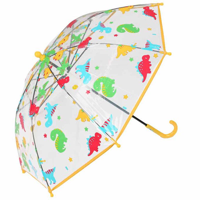 akachan honpo - 雨傘-小恐龍-黃色