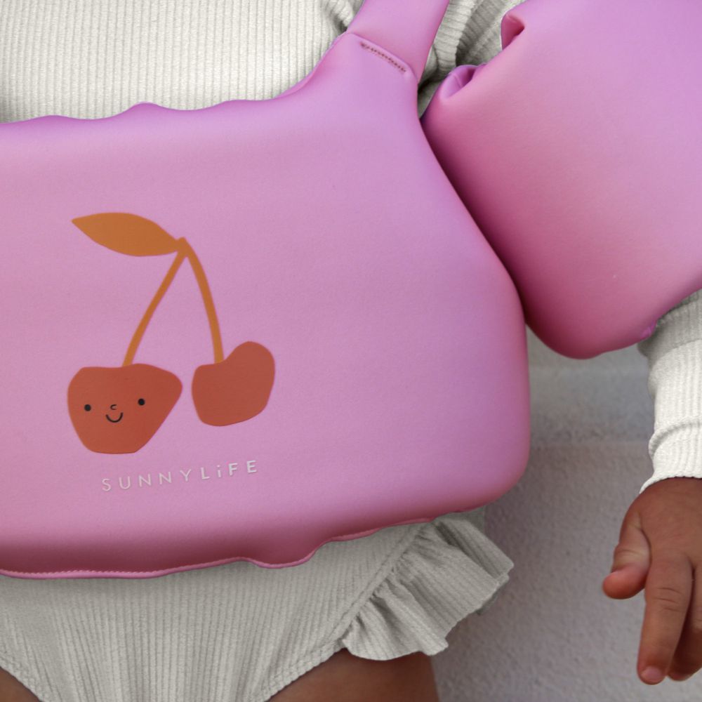 學習浮力圈-兒童櫻桃學習浮力圈4-6歲 (55x40x5公分)