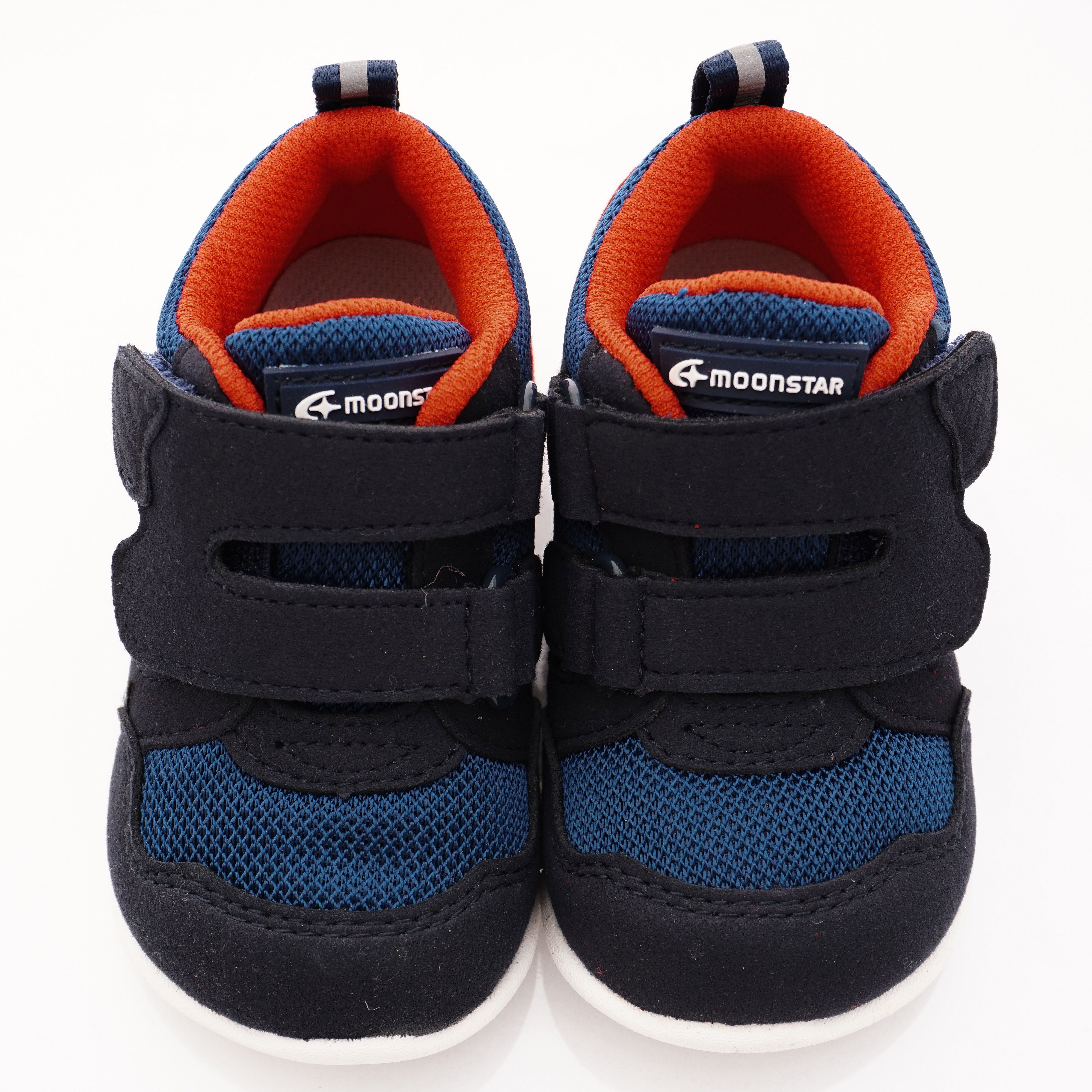 Moonstar日本月星 - 機能童鞋-HI系列3E學步鞋(寶寶段)-深藍