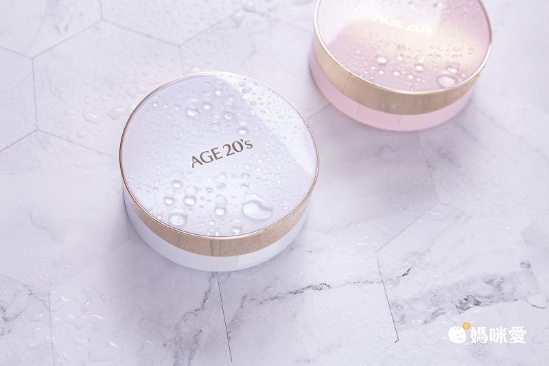 打造無瑕光澤肌！韓國 Age 20's 爆水粉餅