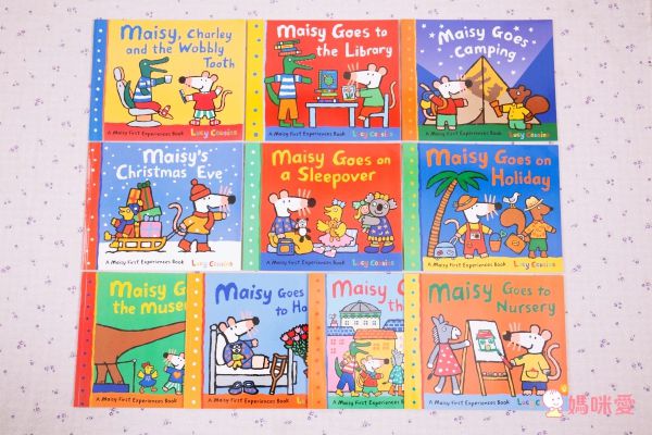 有夠便宜！英國Maisy小鼠波波繪本★全套10冊只要1099元，再送超實用安全常識互動書！