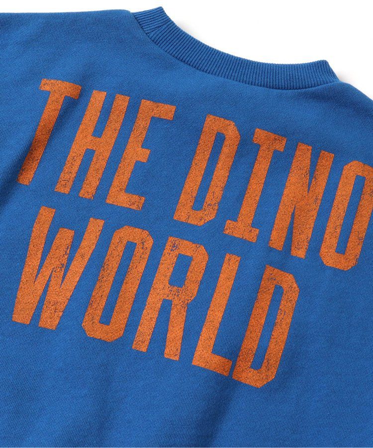 日本 BREEZE - 白堊紀公園純棉裏毛長袖上衣-黑