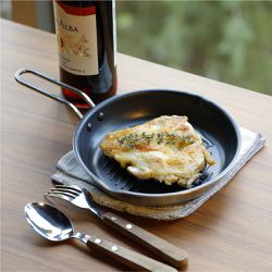 日本 CB JAPAN - copan系列 雙層不鏽鋼烤盤 圓形 19cm-380g