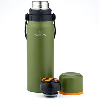 法國SANTECO - GEILO 保溫瓶-苔綠-1200ml