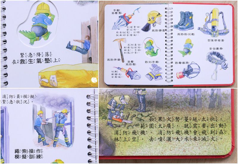 2D透視膠片書-工地實況