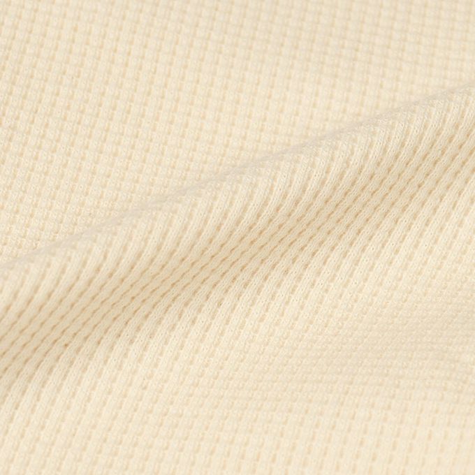 akachan honpo - 10分內搭褲-華夫格-象牙白色