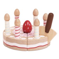 英國 Le Toy Van - 【角色扮演】香草生日蛋糕玩具組