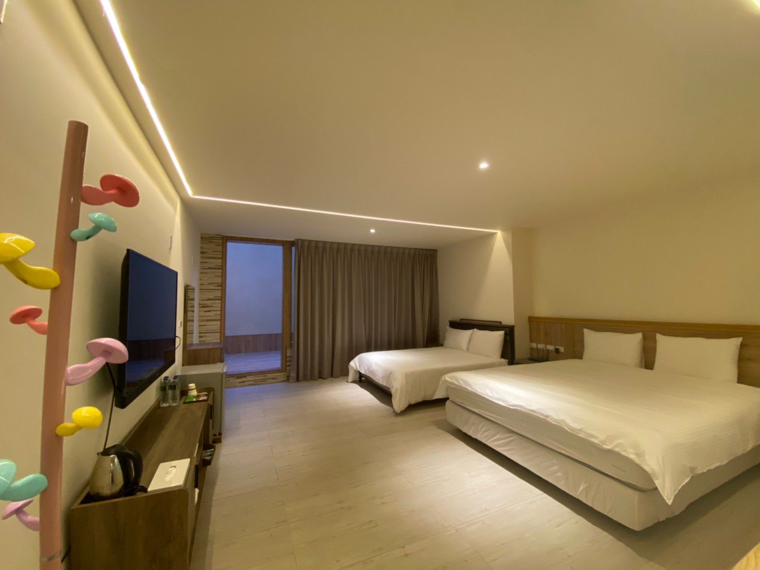 南投清境【宇星山莊】平日2大2小一泊一食住宿券